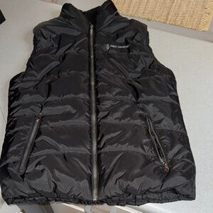 Free Country Black Puffer Vest